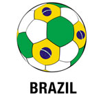 Brazilian soccer t-shirts f43