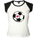 Girl soccer t-shirts, My Heart Belongs to Soccer