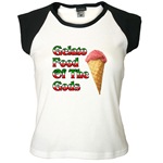 Girl soccer t-shirts, Gelato Food Of The Gods