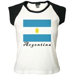Girl soccer t-shirts, Argentina
