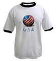 Soccer tee shirts USA soccer shirts