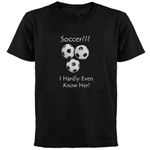 Soccer tee shirt;  Soccer???