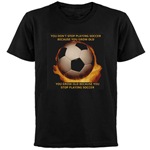 Soccer tee shirt; Soccer