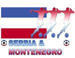 Serbia and Montenegro soccer shirt d34
