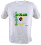 World cup t-shirts Australia