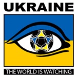 Ukraine football shirt d45